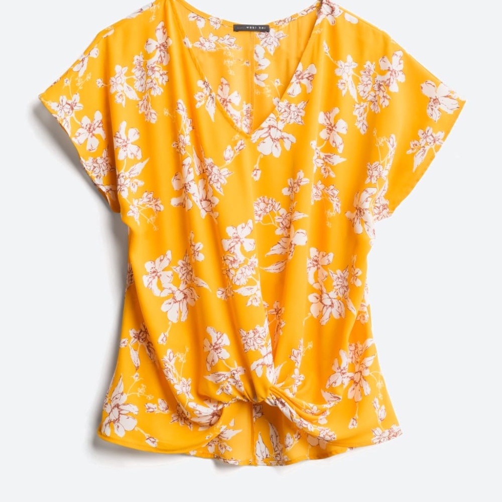 WEST KEI Allura Knot Detail Blouse